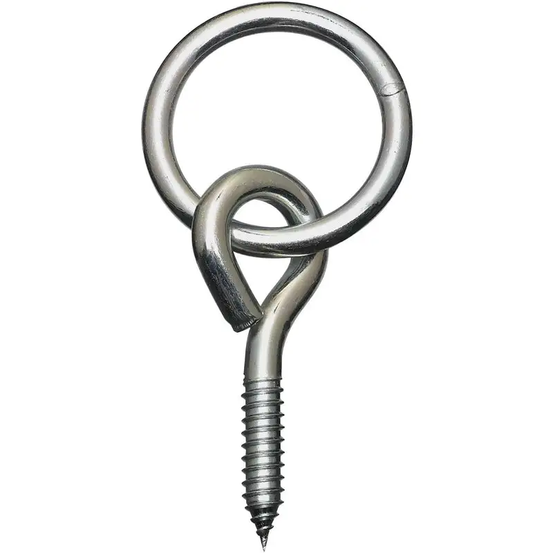 National Hardware Zinc-Plated Silver Steel 10 Inch Hook Bolt 135 lb Capacity 1 Pack