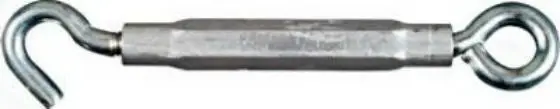 National Hardware N221-960 Hook & Eye Turnbuckle 5/16 x 9 Inch Stainless Steel Rigging