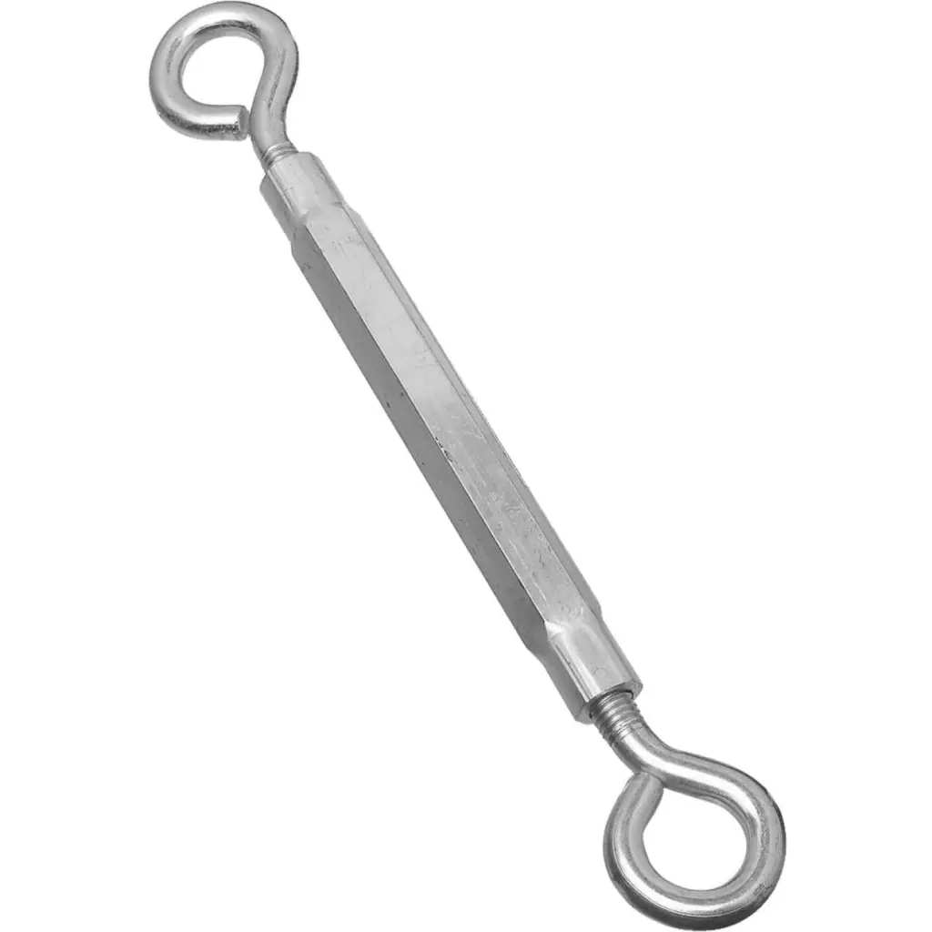 National 1/2 x 17 Inch Zinc Hook and Eye Turnbuckle Maximum Load Capacity