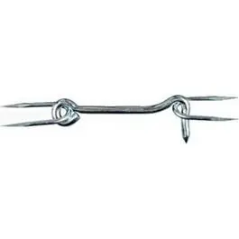 5 Inch Gate Hook and Staple Set Secure Hanging National Hardware