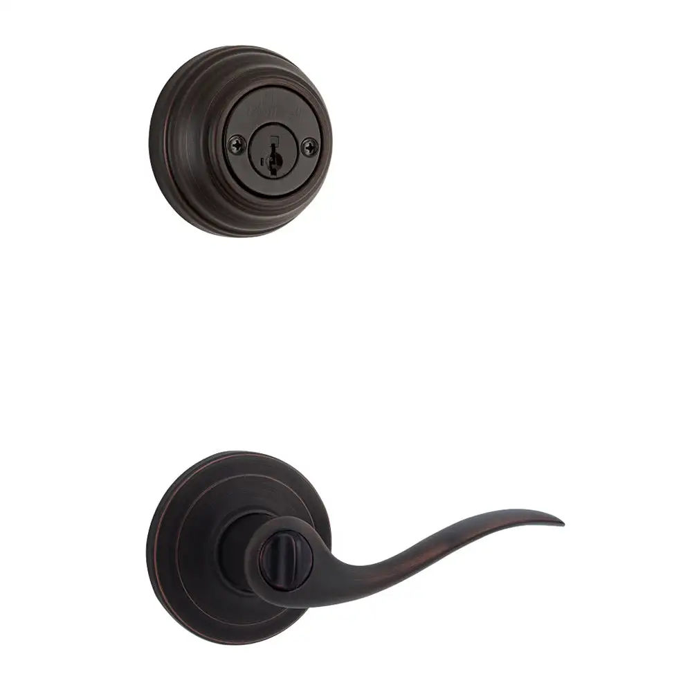Tustin Right Hand Inside Trim - Builders Hardware Tools Kwikset
