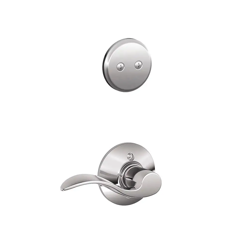 Accent Lever X Addison Rose Right Hand Inside Trim Dummy Handleset - Low Price Schlage