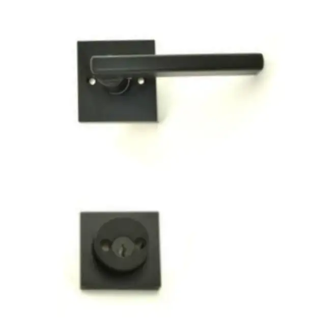Lisbon Double Cylinder Interior Leverset - Best Builders Hardware Equipment Store Kwikset