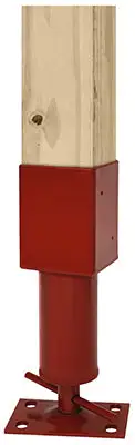 Tiger Brand Jack Post 4 . D X 18.3 . H Temporary Shore Jack 24700 lb