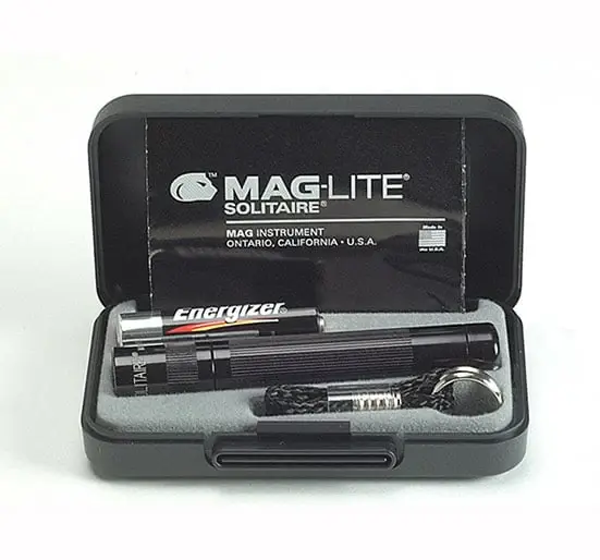 Maglite AAA Portable Mag Solitaire K3A Torches - K3A016 Blister Pack (IP65 Rated)