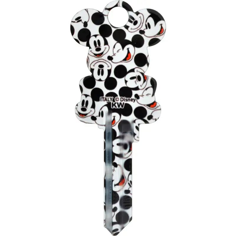 Hillman Disney Mickey Mouse House Key Blank 68 SC1 Single Schlage Locks HOWARD KEYS