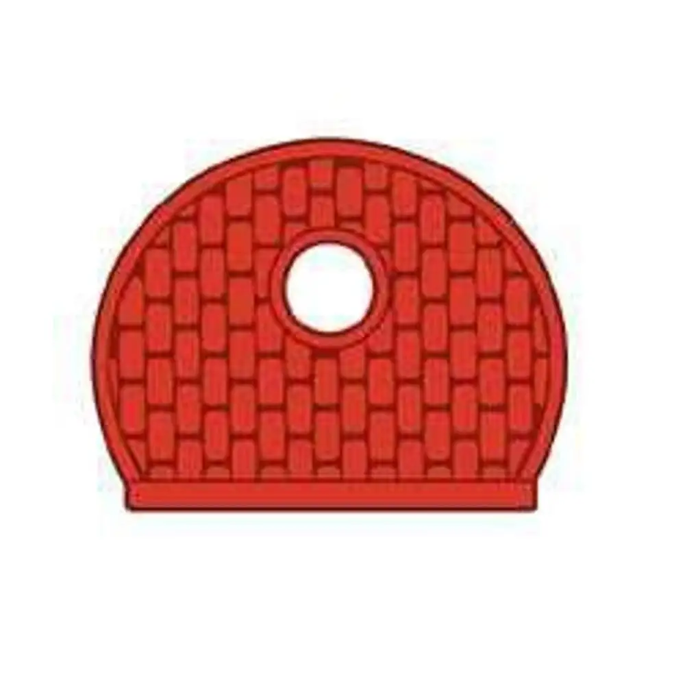 Hy-Ko KB134-200 Colored Key Cap Assorted Colors 200-Pack