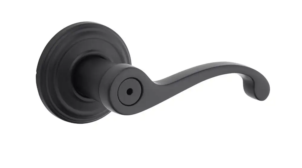 Ashfield Keyed Entry Lever - Construction Hardware Tools Secure Access Kwikset