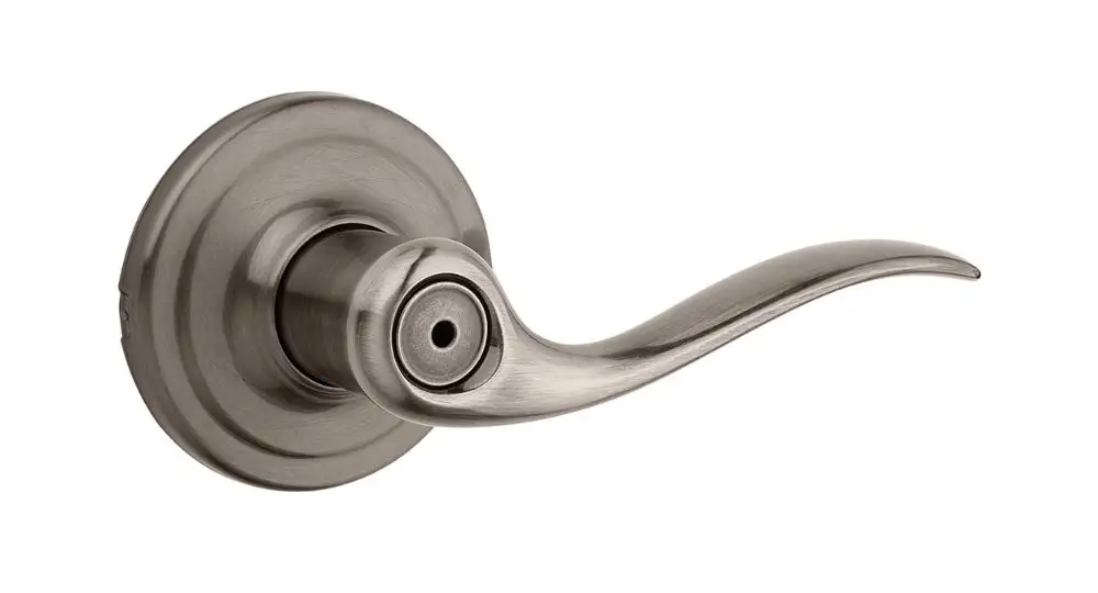 Brooklane Keyed Entry Lever - Builders Hardware Tools Secure Entry Kwikset