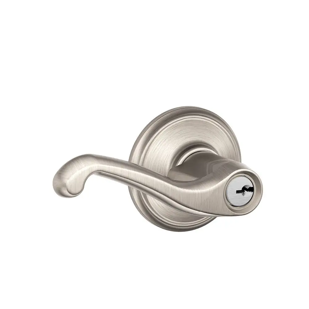 Flair Lever Keyed Entry Door Handle - Shop Construction Hardware Items Schlage