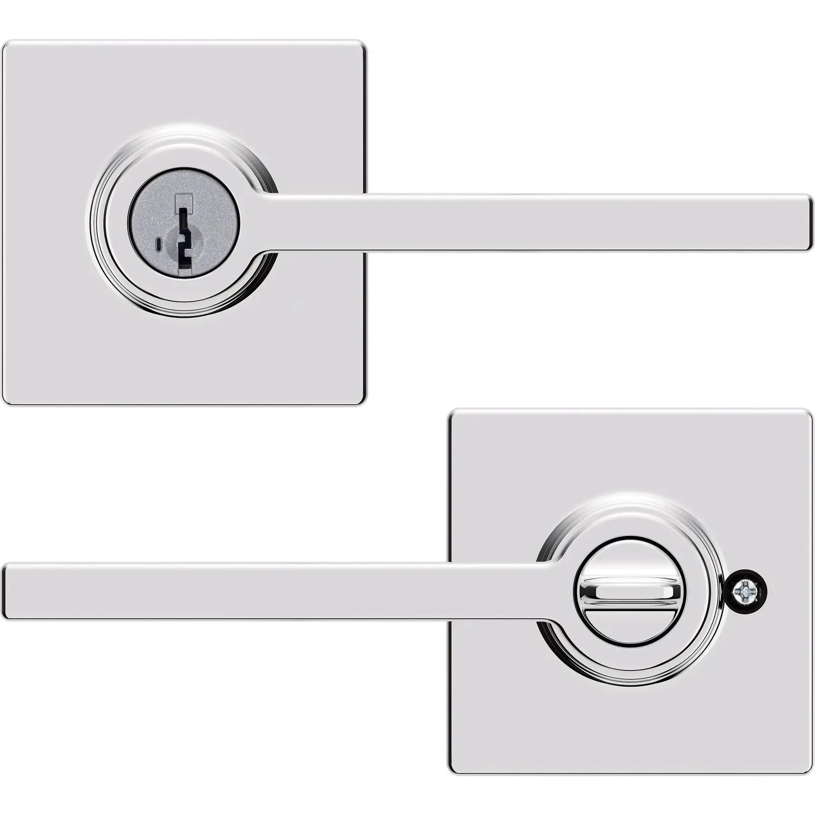 405CSL SQT 26 SMT 6AL RCS K4 Casey Keyed Entry Door Lock Polished Chrome