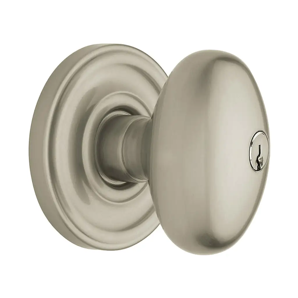 Baldwin 5225260ENTR Modern Keyed Entry Door Knob Polished Chrome