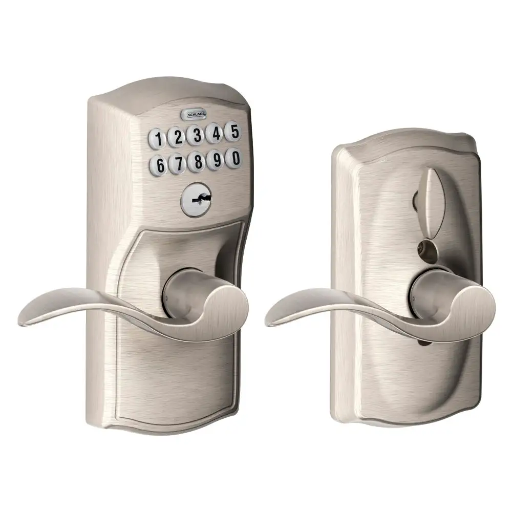 Plymouth Keypad Door Lock Accent Lever - Home Hardware Equipment Schlage