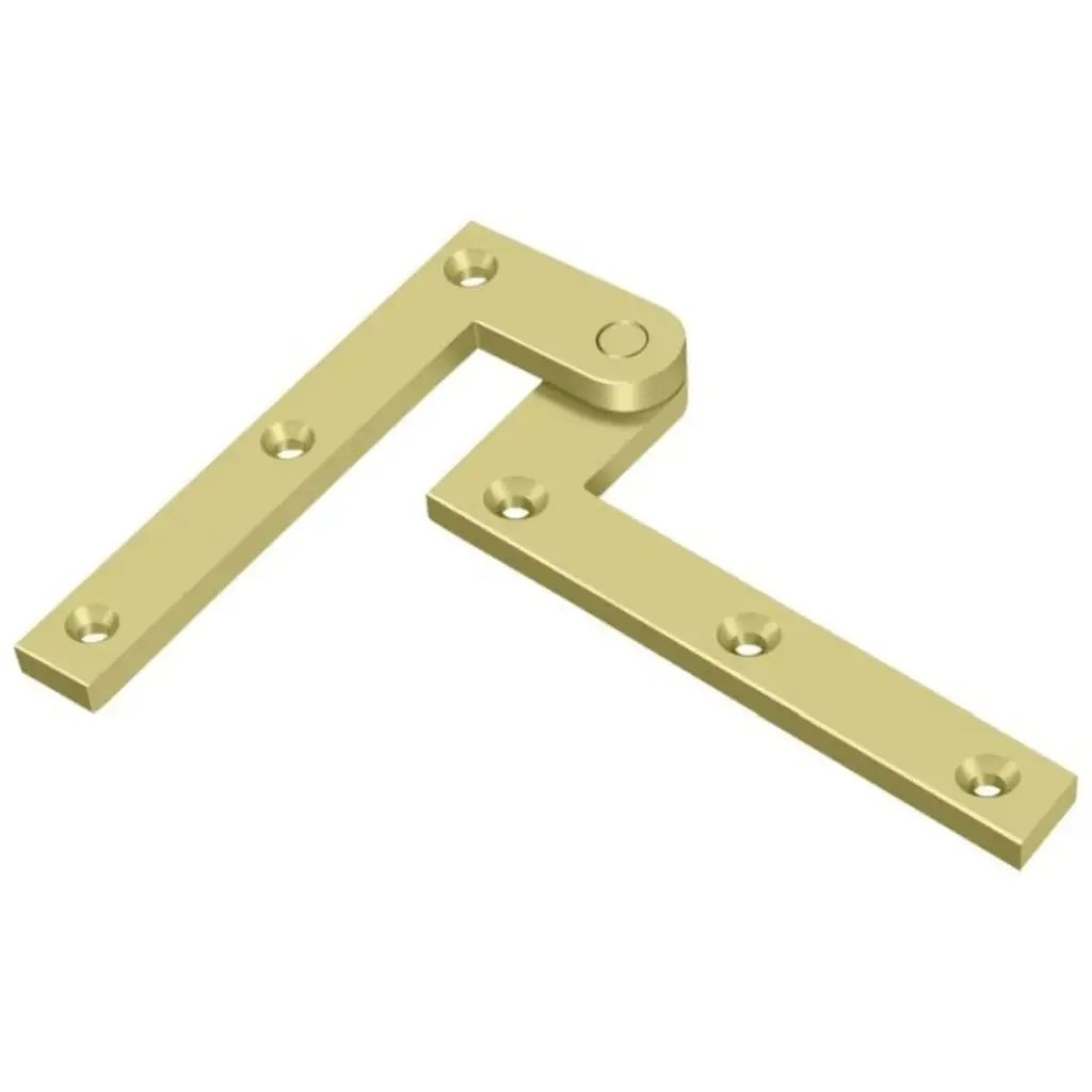 National Hardware N270-308 Kickplate 8x34 Inches Brass Door Bottom Guard