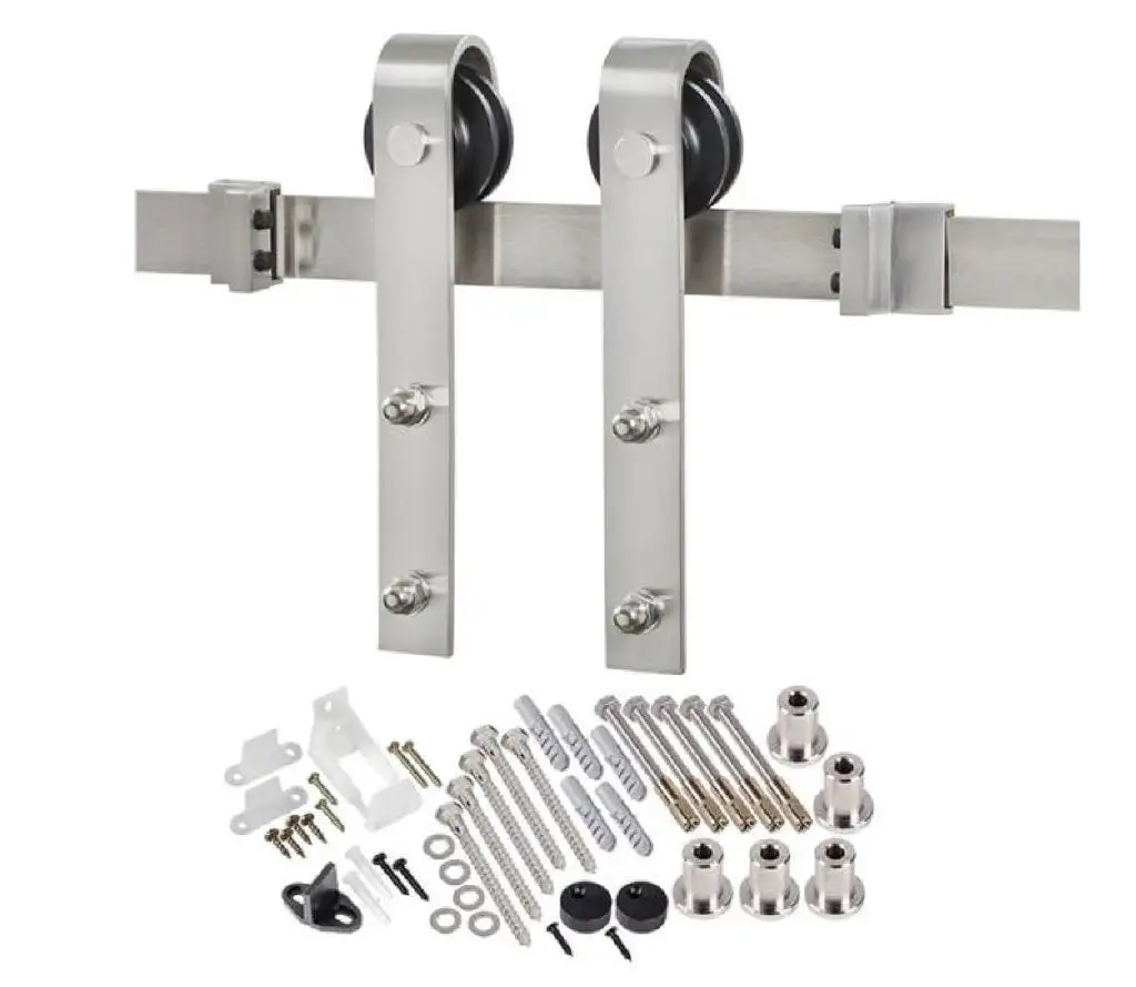 Straight Strap Barn Door Hardware Kit - Low Price Building Hardware Supplies Renin