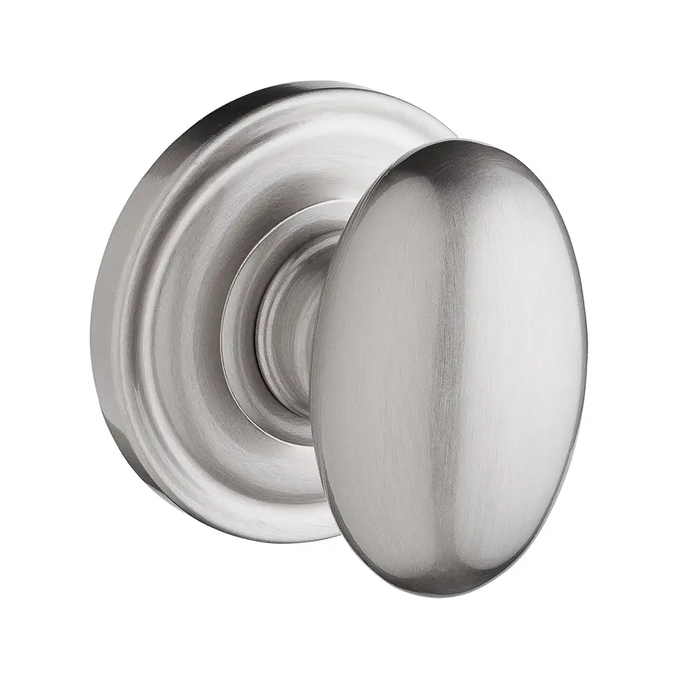 Baldwin ENELLTRR003 Entry Ellipse Knob - Lifetime Polished Brass Construction Hardware