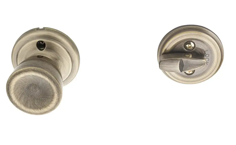 Abbey Keyed Entry Knob - Builders Hardware Equipment on Sale Kwikset