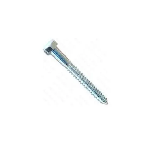 Midwest Products 01336 Lag Bolt Zinc Plated Heavy Duty Construction Fastener