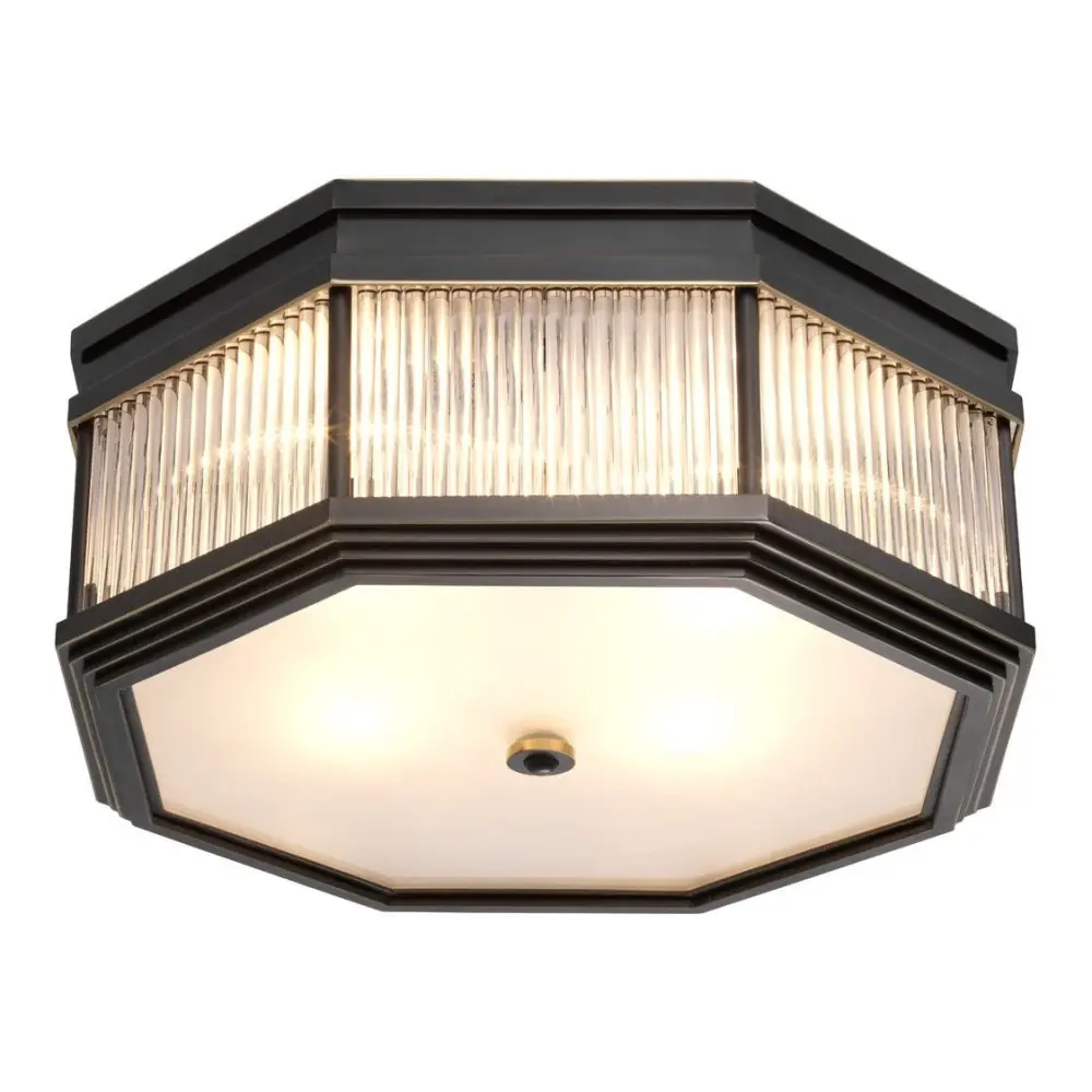 Bagatelle Ceiling Lamp - Copper-brown Highlight Finish Porch Light