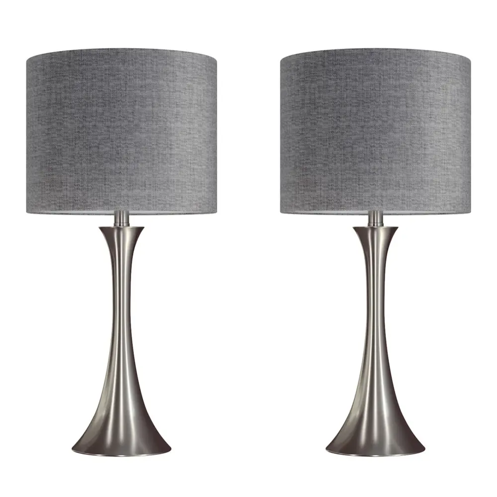 Lenuxe - Contemporary Semi Gloss Table Lamp adjust 2)