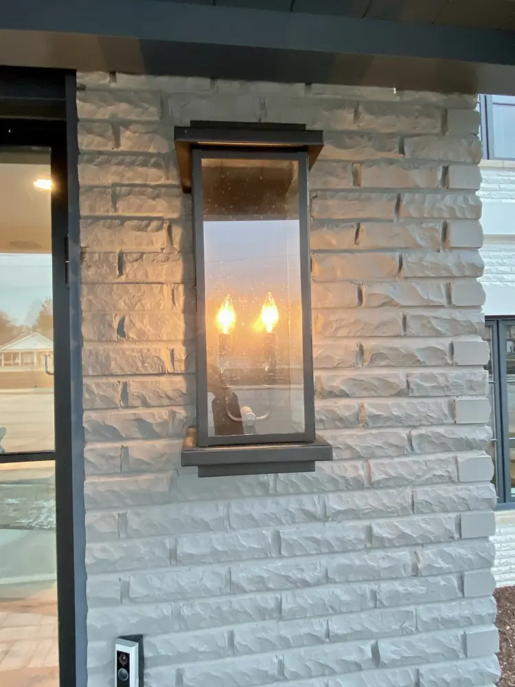Watson Copper Lantern Electric- Wall Mount