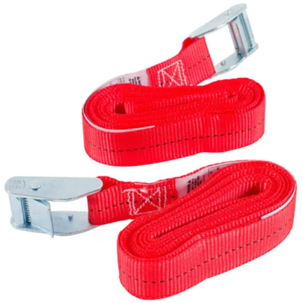 Keeper 89213 Lashing Strap 200 Lbs Working Load Limit 1 x 13 Feet 2-Pack