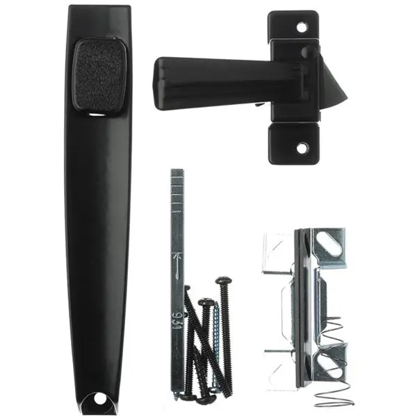 Wright Products V333BL Tie-Down Push Button Latch Black Finish