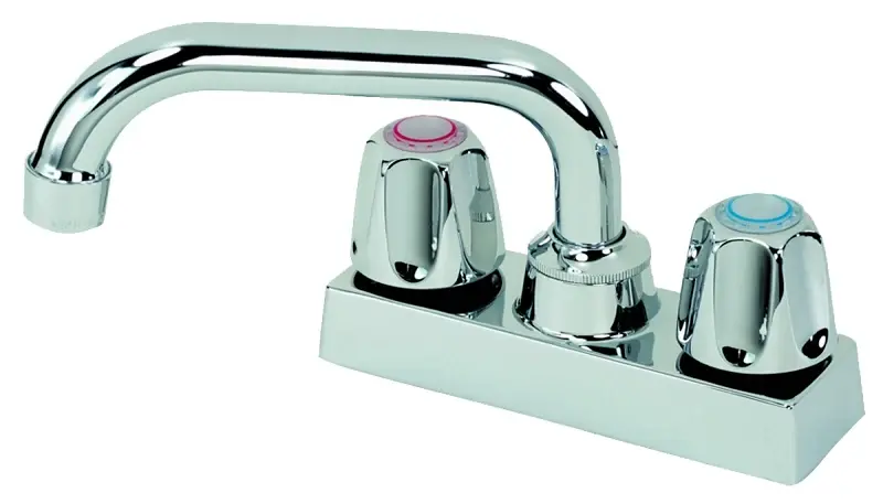B & K 225-503 Laundry Faucet, Metal, Chromium Plated