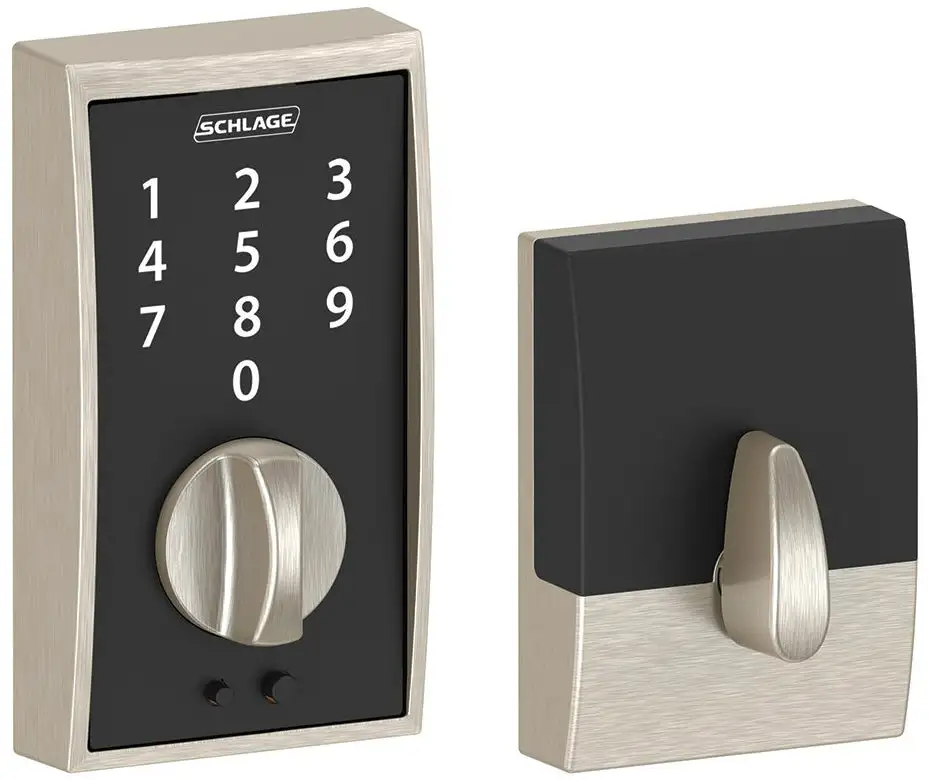 Touch Camelot Lock Accent Lever - Low Price Construction Hardware Schlage