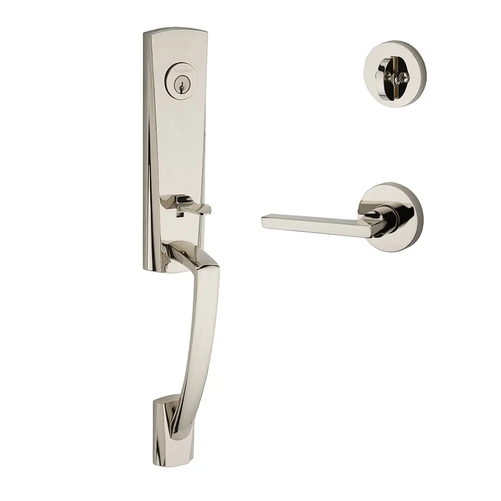 Reserve Miami Square Lever Door Handleset - Affordable Builders Hardware Supplies BALDWIN