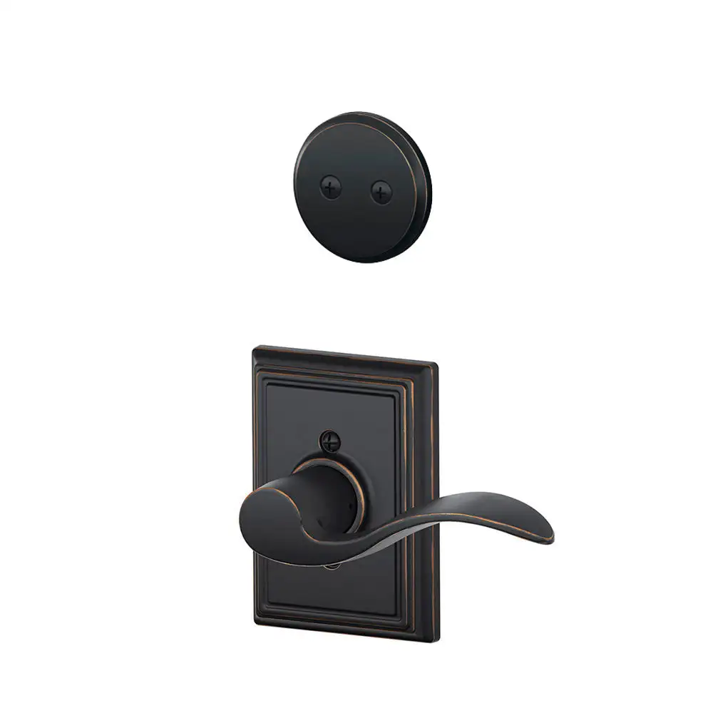 Accent Right Handed Door Leverset - Shop Builders Hardware Supplies Schlage