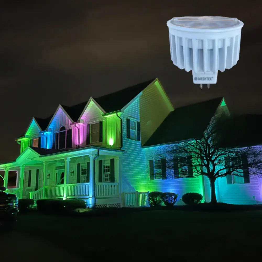 z.) Meshtek: Landscape Lighting MR16 (50x50) Bulb all sales final