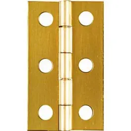 2-Pack 2 x 1-3/16-. Light-Duty Brass Hinges DIY Projects National Hardware