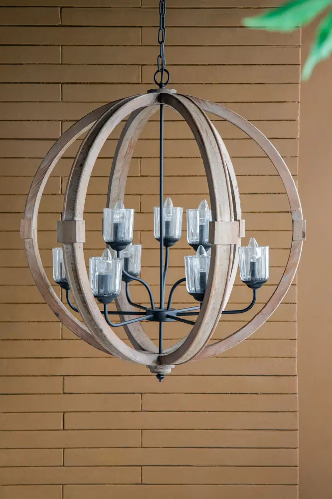 Motion Activated Chandelier, Hanging Light Fixture Modifiable Chain Kitchen, Bulb Not Included