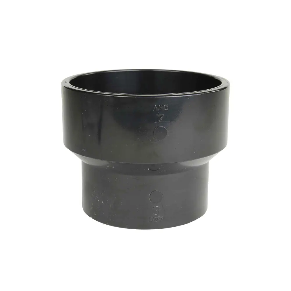 ABS-DWV Increaser Coupling «Hub», 4" x 3"