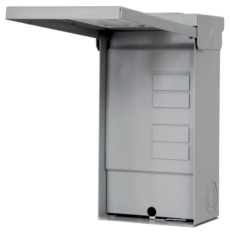 Siemens Murray EQ W0408ML1125U Load Center, 125 , 4 -Space, 8 -Circuit, Major Lug, NEMA 3R Enclosure, Gray