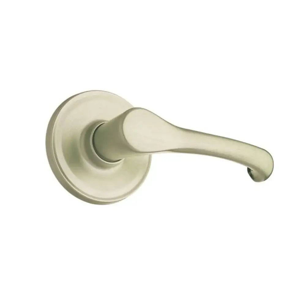 Prime-Line Segal Brushed Brass Solid Brass Segal Lock Cylinder - Keyed Differently