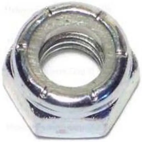 Midwest 03650 5/16-18 Zinc Plated Nylon Hex Locknut Midwest Products