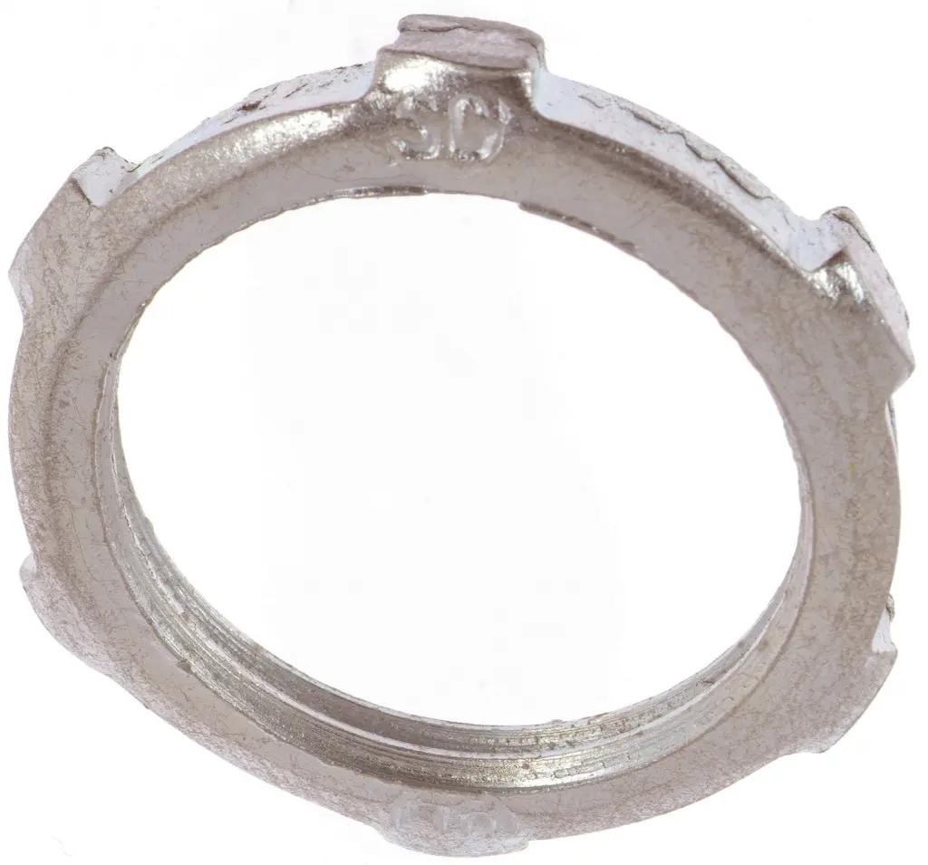 Thomas & Betts Steel City 1/2 Inch Zinc Plated Steel Locknut Rigid/IMC Conduit Thomas u0026 Betts