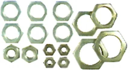 STEEL LOCKNUTS-ASSTSIZES 16/CD Industrial and DIY Projects Westinghouse