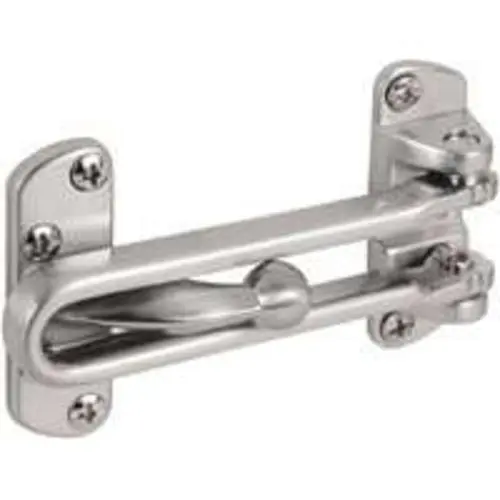 Prime Line Door Guard Swing Loop Keeper Brushed Chrome U 9901
