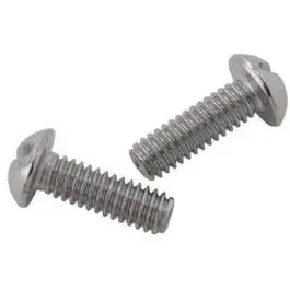 Bibb Screw 1/2 Inch x 8-32 Thread 2 Pack Brass Craft