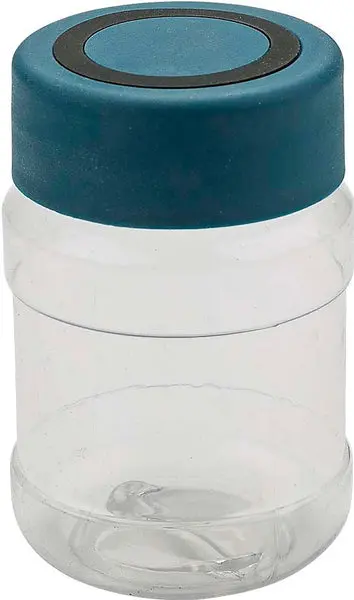 National Hardware N112-098 Clear Plastic Magnetic Jar 4-Count Small Parts Storage