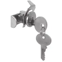 Mailbox Replacement Lock Jensen General 2 Keys Nickel Finish Slide-Co