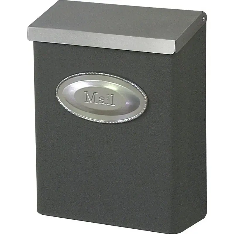 Gibraltar Mailboxes Designer Series DVKPBZ00 Mailbox, 440 cu-, Galvanized Alloy, Powder-Coated