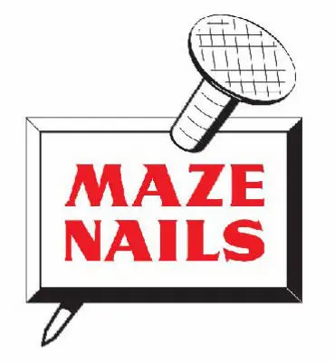 Fluted Masonry Round Nail 1 Inch Concrete and Brick Maze Nails