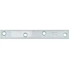 Mending Plate - Zinc-Plated 3/4 x 6-. Repair Bracket Wood & Metal National Hardware