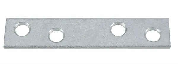 National Hardware Galvanized Mending Braces 3" x 5/8" 4-Pack Wood Joints