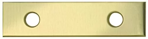 Stanley 80-3780 Mending Plate 3 Solid Brass Repair Bracket