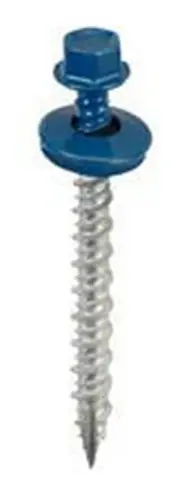 Acorn SW-MW2BL250 2 Inch Blue Metal Building Screws 250-Pack Metal Roofing